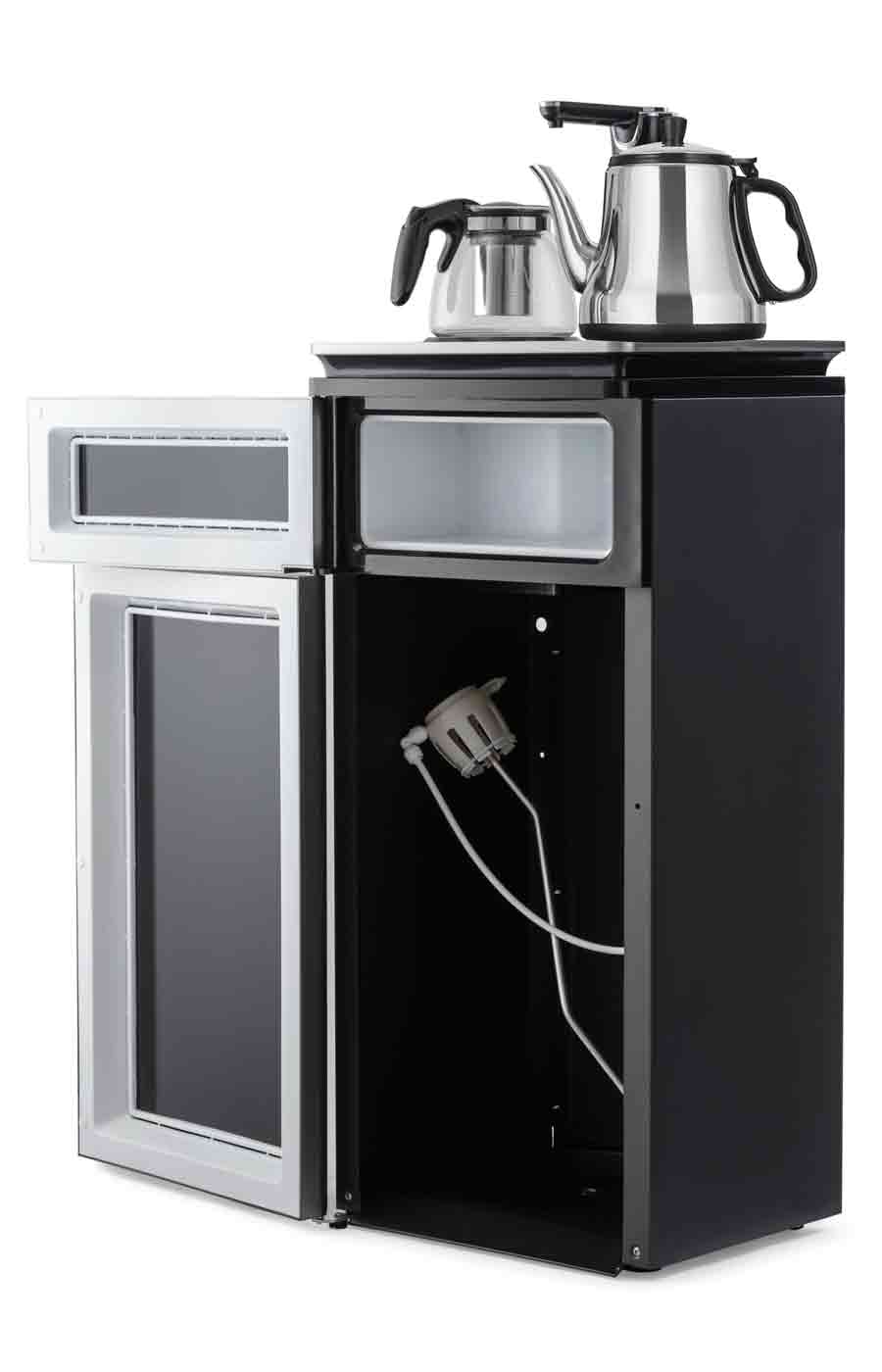 Кулер с чайным столиком Тиабар LK-AEL-51a black silver 3