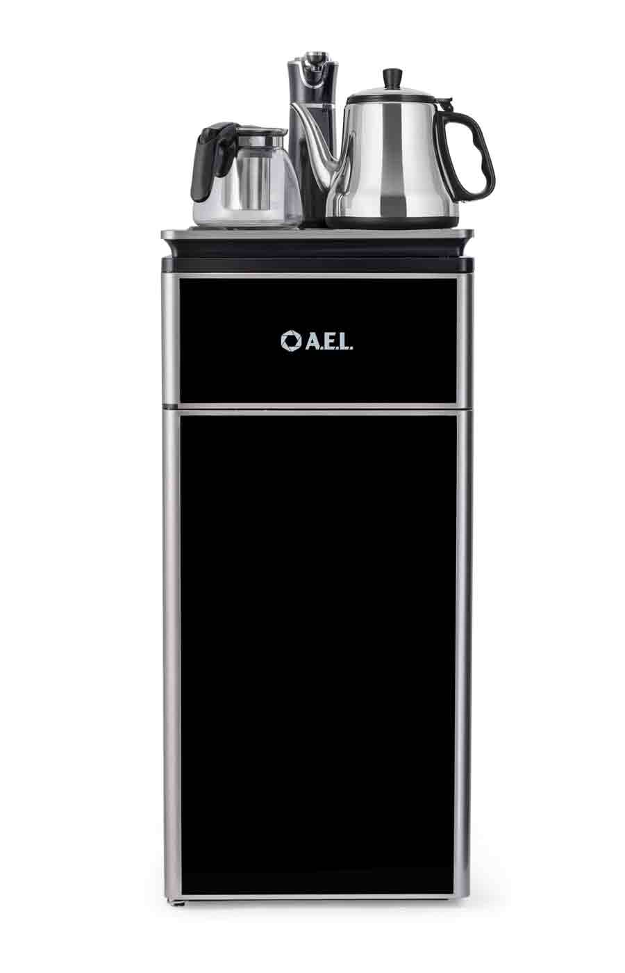 Кулер с чайным столиком Тиабар LK-AEL-51a black silver 5
